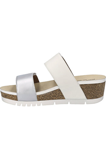 Josef Seibel Quinn 14 | Sandale für Damen | Grau Quinn 14, silber-kombi