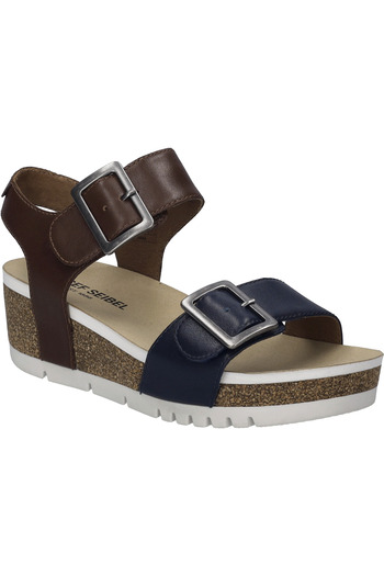 Josef Seibel Quinn 02 | Sandale für Damen | Blau Quinn 02, ocean-camel