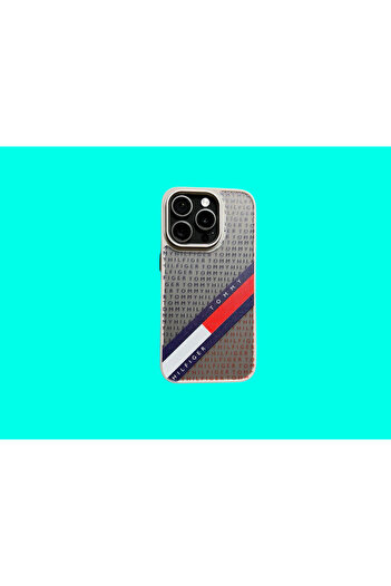 Tommy Hilfiger Phone case compatible with iPhone 15 PRO MAX Gray, Red, Blue