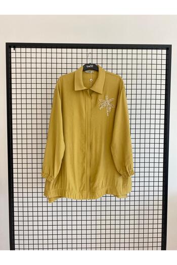 Armine TREND Shirt Collar Zipper Tunic