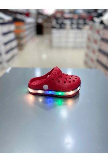 Akınal Bella Children's Lighted Closed Front Slippers / Sandals
