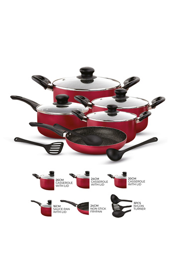 Bisbell 12PCS Non-Stick Cookware Set, BB2100