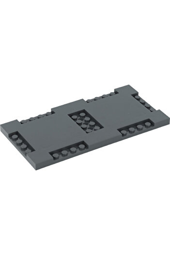 LEGO Accessory Moc Custom Brick Baseplate 8 X 16 Pedestrian Path 1 Piece Will Be Sent