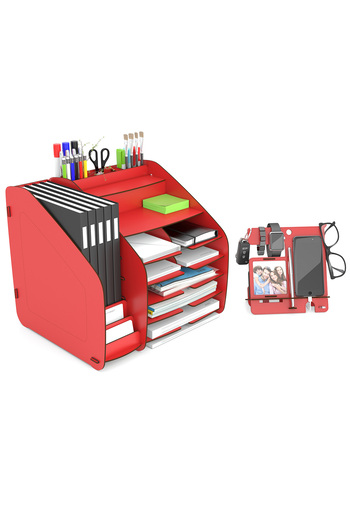 Design OTTO Fx-xl Modest 6 Color A4 Document Shelf Desktop Organizer