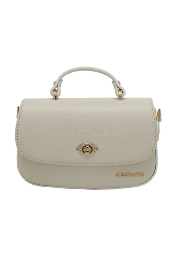 Meskanto Riva Genuine Leather Chain Strap Hand and Shoulder Bag