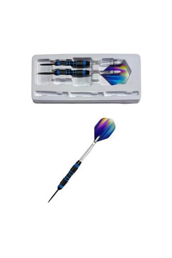 AVESSA Ok-100 سهم دارت احترافي من الفولاذ 21 جرام أسود 3 قطع