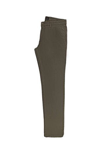Abdullah Kiğılı Regular Fit Lycra Canvas / Chino Pants