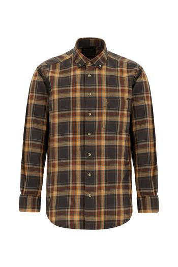 Abdullah Kiğılı Plaid Flannel Cotton Shirt - 8683841198888
