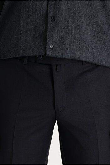 Kiğılı Slim Fit Slim Fit Wool Classic Fabric Trousers