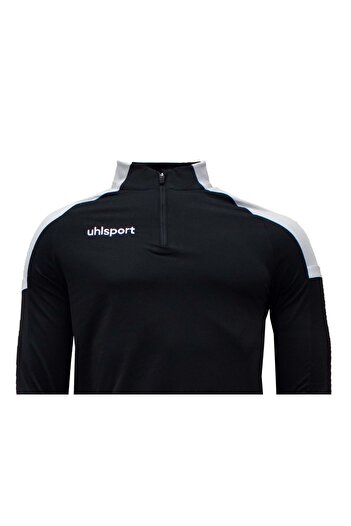 UHLSPORT 1101803 Kamp Traınıng Sweat Чоловічий спортивний верхній одяг ЧОРНИЙ-СІРИЙ