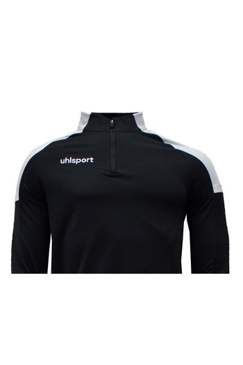 UHLSPORT 1101803 Camping Training Sweat Men's Tracksuit Top Black-Grey