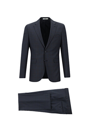 Kiğılı Classic Plaid Slim Fit Suit