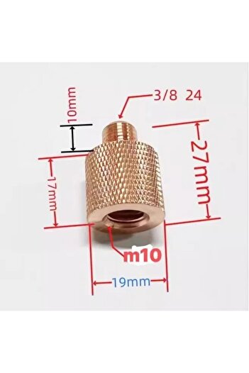 PAREK A M10 to 3/8 Connctor Adapter For JPC Antenna