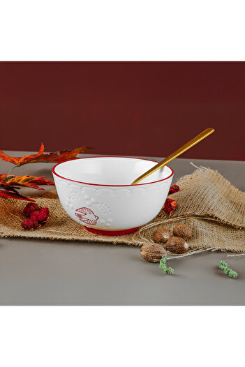 Aryıldız Red Bird Bowl 14 cm