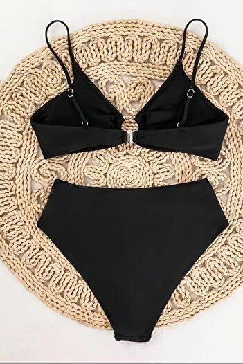 Wesby Halka Detaylı V Kesim Bikini Takım