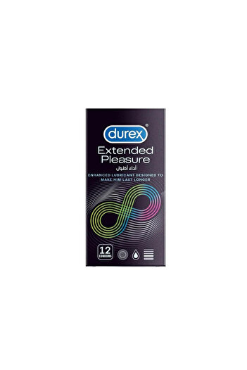 Durex ديوركس سي إن دي إم إكستينديد بليجر 12 قطعة
