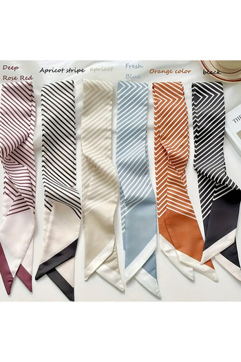 MAHLA Design Kerchief, Stylish Thin Neck Shawl Bag Accessory