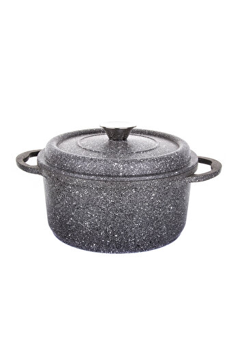 Aryıldız Cast Alu Granitium Deep Pot 24 cm