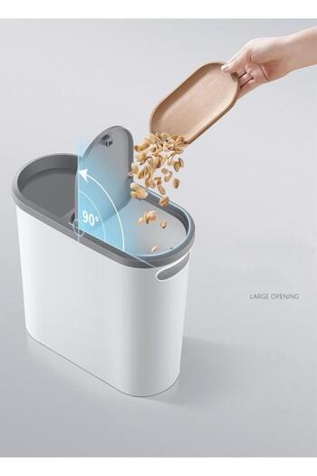 Lova 10 lt Kups Banyo,Ofis,Mutfak Çöp Kovası (GRİ)