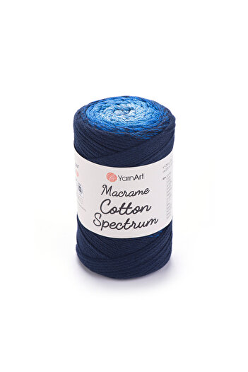 Yarnart Macrame Cotton Spectrum - Μακραμέ Χειροποίητο Νήμα Πλεξίματος Ebruli-1324