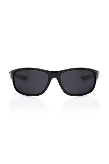 CLAES Monza Black Polarized Unisex Sunglasses