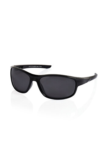CLAES Monza Black Polarized Unisex Sunglasses
