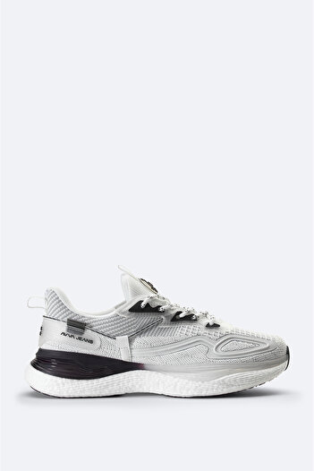 Avva Men's White Flexible Sole Sneaker Shoes A41Y8005