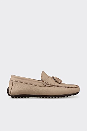 Elle Shoes Vizon Deri Erkek Günlük Ayakkabı