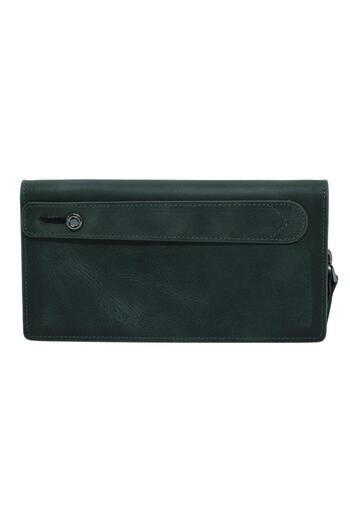 Meskanto Vera Genuine Leather Women's Wallet with Zippered Phone Compartment