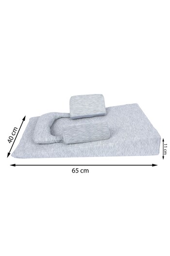 Sevi Bebe SeviBebe gray anti-regurgitation inclined positioner