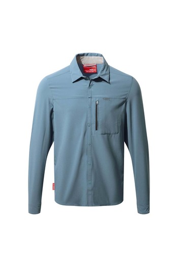 Craghoppers Pro Ls Shirt Shirt-Blue