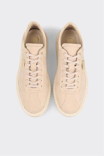 Elle Shoes Bej Deri Erkek Günlük Ayakkabı