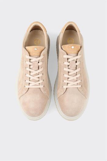 Elle Shoes Bej Deri Erkek Günlük Ayakkabı