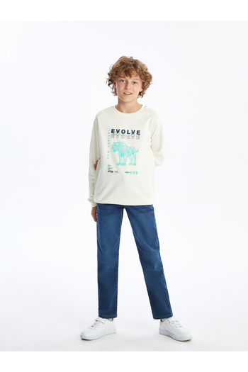 LC Waikiki Φούτερ Crew Neck Boy