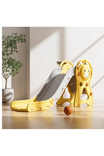FULLJOY Foldable Dog Slide with Basketball for Kids 149*78*50cm - FJY-06