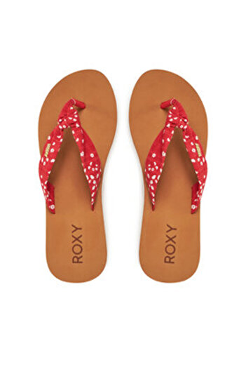 Roxy Women's Flip-Flops beige ROXY-ARJL101175 RED RED