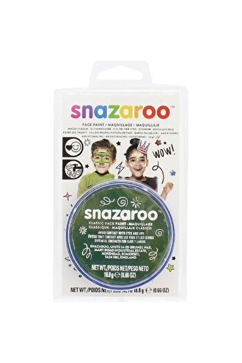 Snazaroo لوحة ألوان كلاسيكية للوجه والجسم - ألوان آمنة ونابضة بالحياة وطويلة الأمد لجميع الأعمار