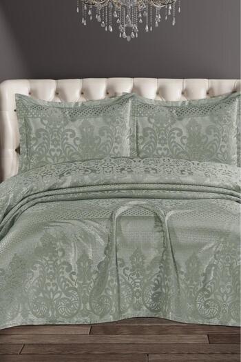 Çeyiz Diyarı Royal Chenille Double Bedspread 240X260 cm Mint
