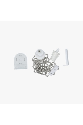 Harmony Fitting Metal Chain Set White and Silver