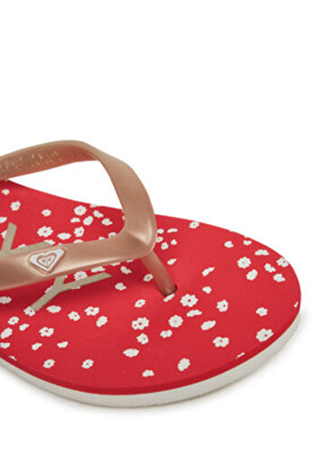 Roxy Women's Flip-Flops red ROXY-ARJL100869 RGL RED/GOLD