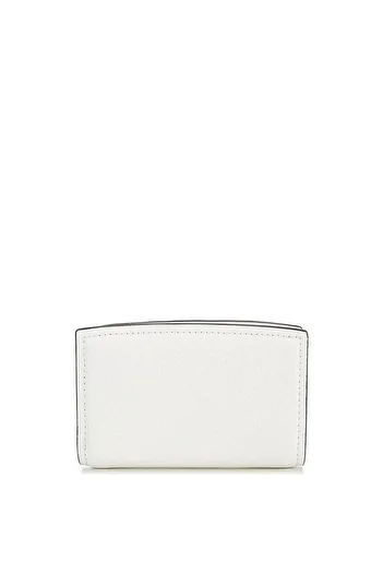 Michael Kors Women's Leather White Wallet with Card and Cash Compartment, Zipper and Snap Closure 32S5Sytz2L-Opticwhite