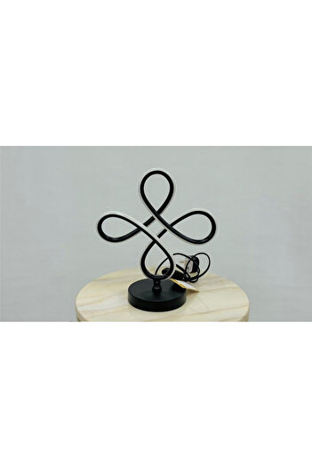 DEC10 Black LED lamp in various shapes