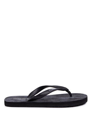 Togoshi Men's Flip-Flops Black TG-20-04-000176