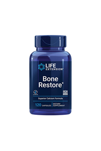 Life Extension Bone Restore, 120 Capsules, Support Healthy Bone Formation
