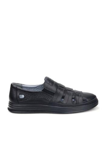 Papuçcity Bms 03204 Pantofi de vară din piele pentru bărbați ortopedici