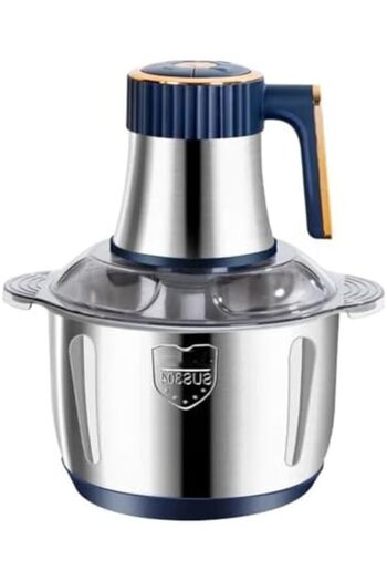 Generic Electric Meat Grinder Chopper, 500W/5 Speed Adjustable Meat Mincer Gears with 6 Durable Blades, 5L L