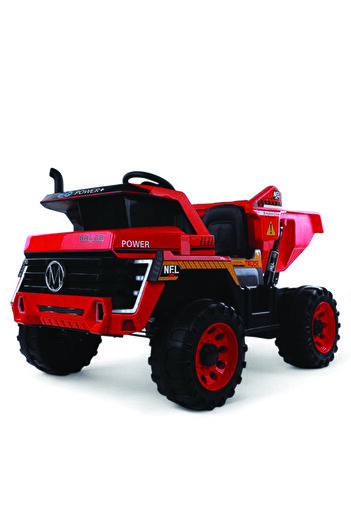 IQTENA Electric Dump Truck Ride-On for Kids – Large 2-Seater Truck with 4 Motors