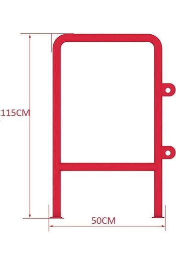 ALBADER Swing Wall Iron with Baby Swing Seat & Chains For Outdoor, Heavy Duty Bench with Iron Bar