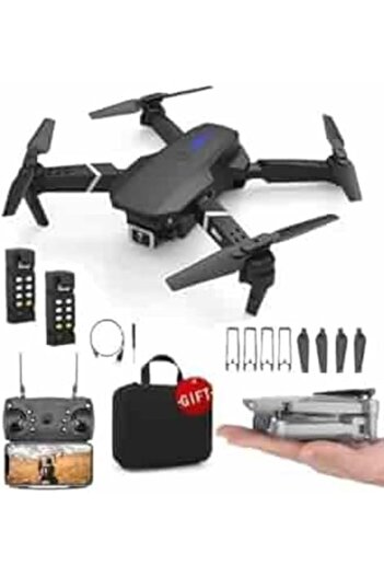 Generic POCKET DRONE E88 UPGRADE VERSION 2 BLACK