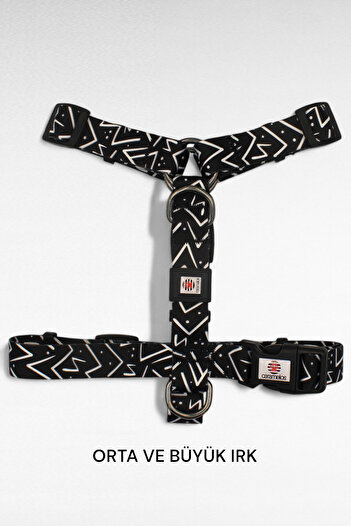 CARAMELOS H Type Dog Chest Collar Medium and Large Breed, Special Series, 2.5 Cm, Dog Chest Collar